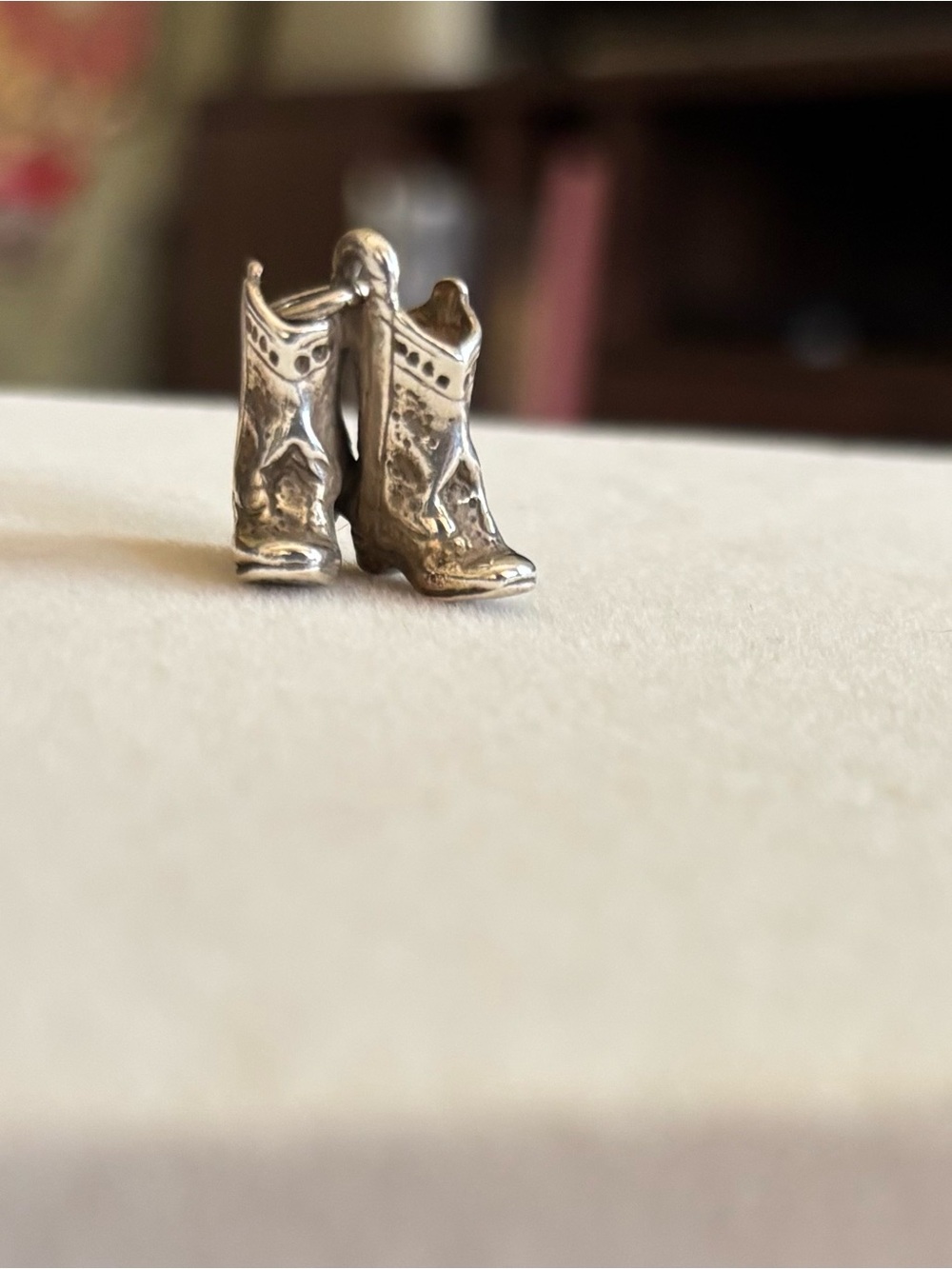 James Avery Silver Western Boot Charm